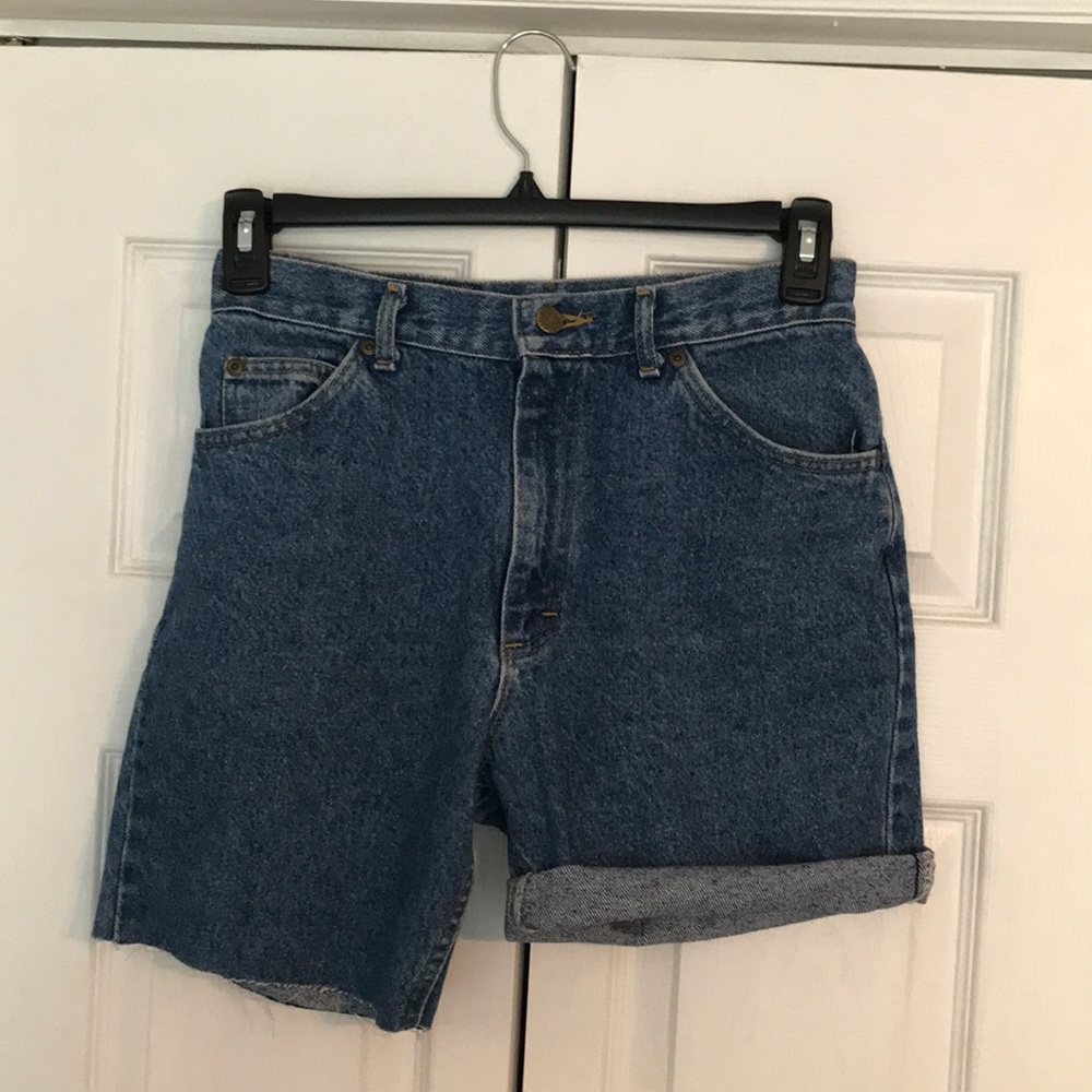 Lee High-waisted jean shorts
